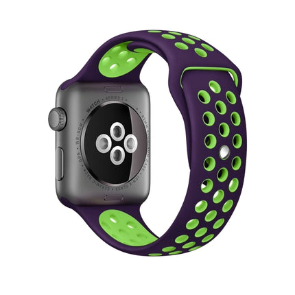 For Apple Watch Series 10 42mm / 9&8&7 41mm / SE 3&SE 2&6&SE&5&4 40mm / 3&2&1 38mm Fashionable Classical Silicone Sport Watch Band(Grey White), WA1230A, WA1230B, WA1230BG, WA1230BH, WA1230BL, WA1230BM, WA1230BR, WA1230BY, WA1230C, WA1230D, WA1230DW    ... - DealBuddy