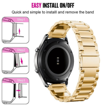 Stainless Steel Wrist Watch Band for Samsung Gear S3 22mm