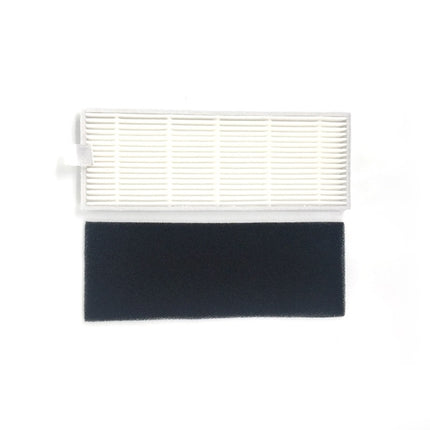 XI221 2 Pairs K614 Side Brushes + I205 Initial Effect Filter + 2 PCS I207 Filters Set for ILIFE A4 / A4S / A6