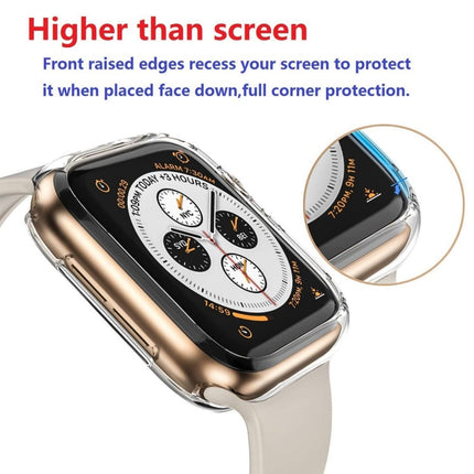 ENKAY Hat-Prince 2 in 1 TPU Semi-clad Case + 3D Full Screen PET Curved Heat Bending Film for Apple Watch Series 6 / 5 / 4 / SE 3 / SE 2 / SE 1 40mm - DealBuddy