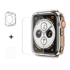 ENKAY Hat-Prince 2 in 1 TPU Semi-clad Case + 3D Full Screen PET Curved Heat Bending Film for Apple Watch Series 6 / 5 / 4 / SE 3 / SE 2 / SE 1 44mm
