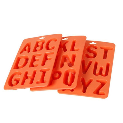 A - Z 3pcs Letter Ice Cube Ice Box Silicone Ice Tray Set - DealBuddy