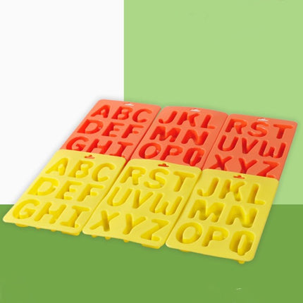A - Z 3pcs Letter Ice Cube Ice Box Silicone Ice Tray Set - DealBuddy