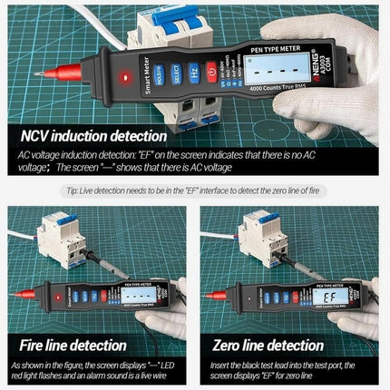 A3003 Dual Digital Multimeter / Non Contact Pen AC/DC Voltage - DealBuddy