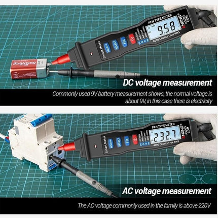A3003 Dual Digital Multimeter / Non Contact Pen AC/DC Voltage - DealBuddy
