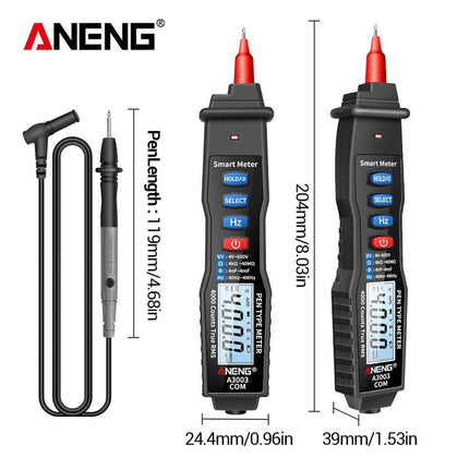 A3003 Dual Digital Multimeter / Non Contact Pen AC/DC Voltage - DealBuddy