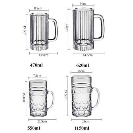 Acrylic Beer Glass KTV Bar Beer Glass - DealBuddy