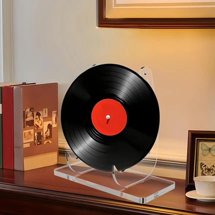 Acrylic Picture Frame Stand Dinner Plate Postcard Record Holder, YX187 1pc - DealBuddy