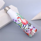 Animals Plants Pattern Thermal Cup Vacuum Flask Heat Water Bottle Portable Stainless Steel Sports Kettle - DealBuddy