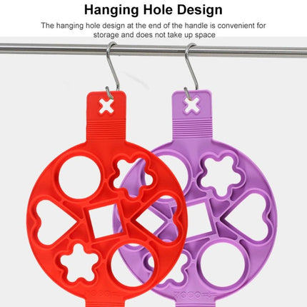 Anpro Nonstick Cooking Tool Egg Ring Maker Egg Silicone Mold Pancake Cheese Egg Cooker Pan Flip Kitchen Baking Accessories - DealBuddy