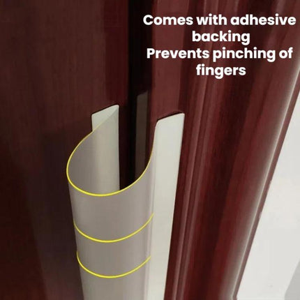 Anti - pinch Hand Door Hinge Protector Cover Home Baby Safety Door Sealing Self - adhesive Protection Strip - DealBuddy