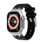 For Apple Watch 42mm / Silver Black