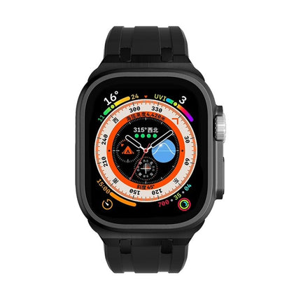 AP Silicone Watch Band, For Apple Watch 7 41mm, For Apple Watch 7 45mm, For Apple Watch SE 40mm - DealBuddy