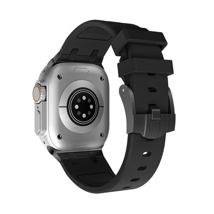 AP Silicone Watch Band, For Apple Watch 7 41mm, For Apple Watch 7 45mm, For Apple Watch SE 40mm - DealBuddy
