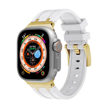 AP Silicone Watch Band, For Apple Watch 9 41mm, For Apple Watch Ultra 49mm, For Apple Watch 8 41mm - DealBuddy