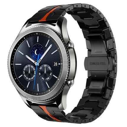 Armor Stainless Steel Metal Watch Band, For Samsung Galaxy watch3 45mm, For Samsung Galaxy watch 46mm, For Samsung Gear S3 Classic, For Samsung Gear S3 Frontier - DealBuddy