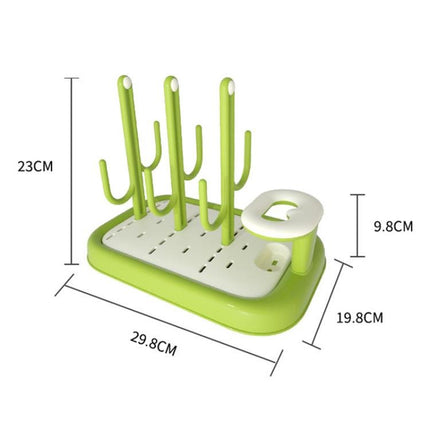 Baby Bottle Drying Rack Drain Drying Rack Insertable Bottle Brush Nipple Brush Storage Holder - DealBuddy
