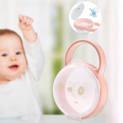 Baby Cartoon Panda Pacifier Storage Case Portable Pacifier Transparent Dust Box - DealBuddy