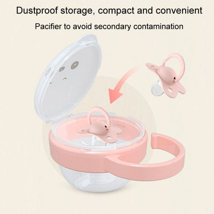 Baby Cartoon Panda Pacifier Storage Case Portable Pacifier Transparent Dust Box - DealBuddy