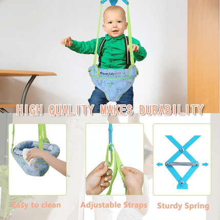 Baby Doorway Swing & Jumper – Adjustable Seat, Safe Swinging and Jumping Motion for Infants - DealBuddy