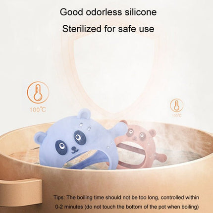 Baby Hand Protector Silicone Gloves Teether Anti Hand Eating Teething Toys - DealBuddy