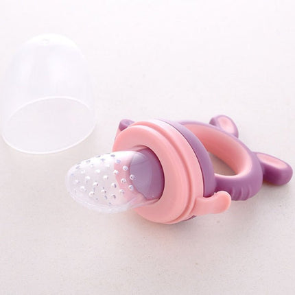Baby Pacifier Fruit And Vegetable Auxiliary Feeder Baby Bites Feeder Nipples - DealBuddy