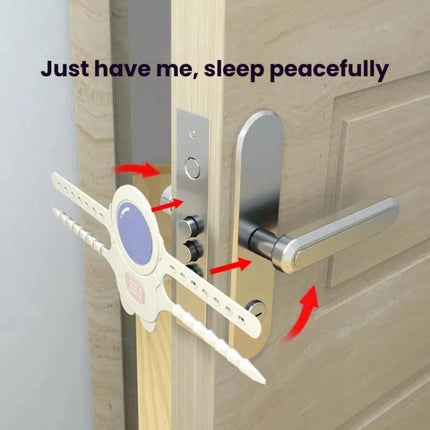 Baby Room Cushion Mute Door Closer Anti Collision Door Lock Mute Cover Protective Cushion Lock Cover - DealBuddy