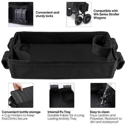 Baby Stroller Tray Four Wheeled Wagon Meal Tray - DealBuddy