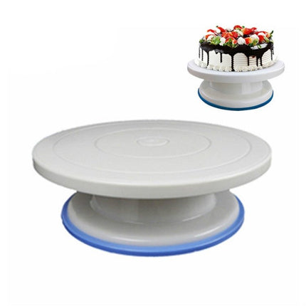 Baking Tools Plastic Spatula Non - slip Edge Cake Decorating Turntable - DealBuddy