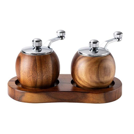 Ball Pepper Mill Hand - Crank Mini Ceramic Core Multi - Purpose Grinder - DealBuddy