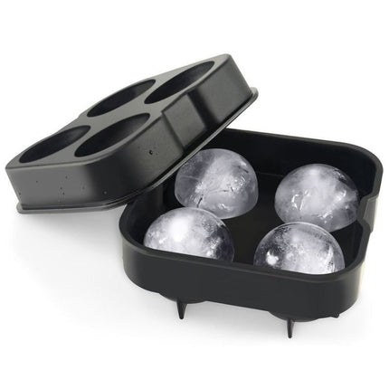 Ball Shape 4 - Grid Silicone Ice Cube Mold - DealBuddy