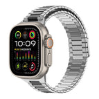 For Apple Watch Ultra 2 49mm / Silver Black
