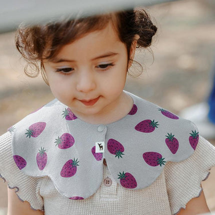 Benzdeer Petal Shape Bib Infants Saliva Towel, Love Heart, Ripple Red and Blue Grid, Ripple Bow, Large Color Grid, Pink and Yellow Stripes, Pink and Blue Stripes, Retro Checkered Flowers, Retro Butterfly, Retro Line Flowers, Retro Umbrella, Tool       ... - DealBuddy