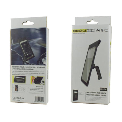 Bicycle Waterproof Phone Bag Mount Stand 360 Degree Rotation Motorcycle Bike Cellphone Holder - DealBuddy