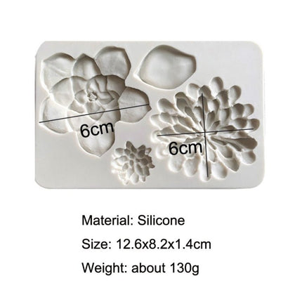 Big Flower Chocolate Fondant Cake Silicone Mold - DealBuddy