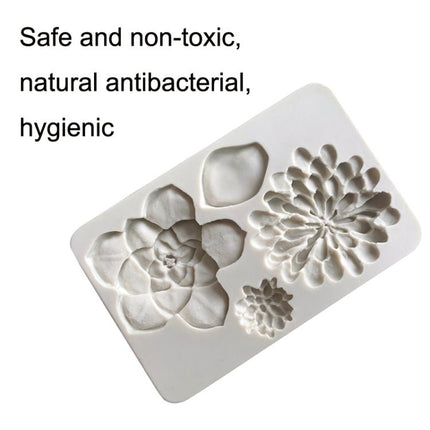 Big Flower Chocolate Fondant Cake Silicone Mold - DealBuddy
