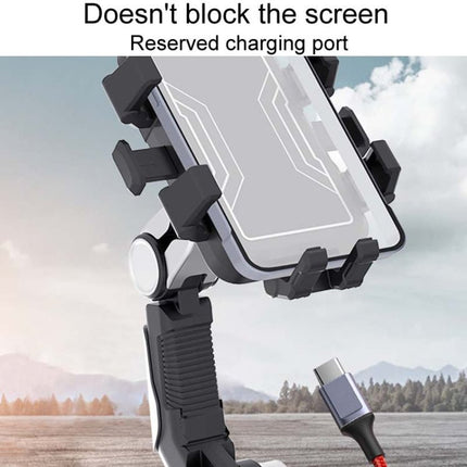 Bike Motorcycle Outdoor Riding Shockproof Cell Phone Navigation Bracket - DealBuddy