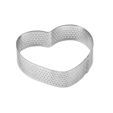 BN1006 Stainless Steel Mousse Circle Thickened Perforated Cake Mold DIY Baking Tools - DealBuddy