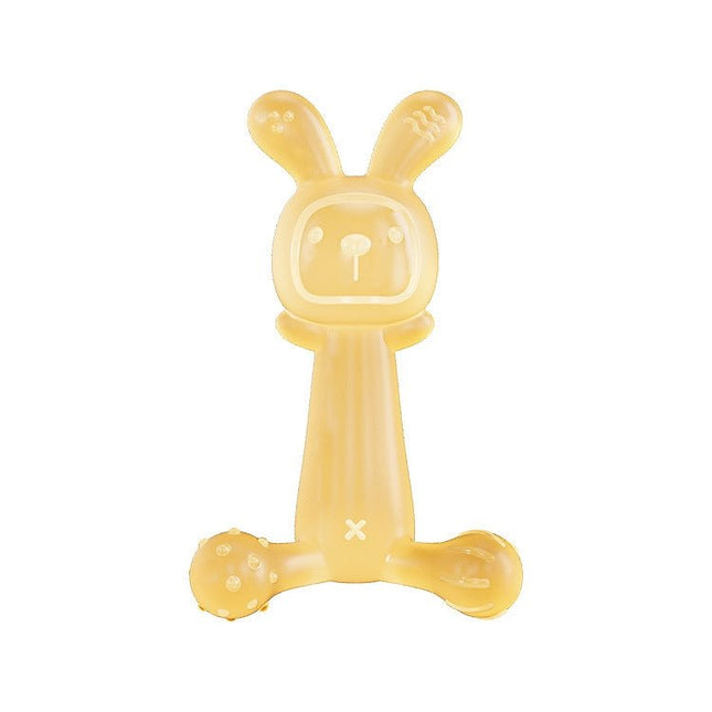 Bunny Baby Teether BPA Free Food - Grade Silicone Teether Infant Teething Stick Anti - Eating Hand - DealBuddy