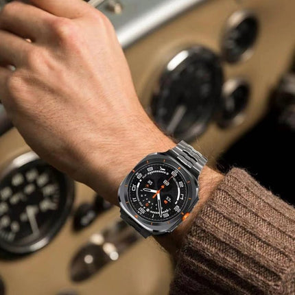 Butterfly Buckle Titanium Alloy Watch Band - DealBuddy