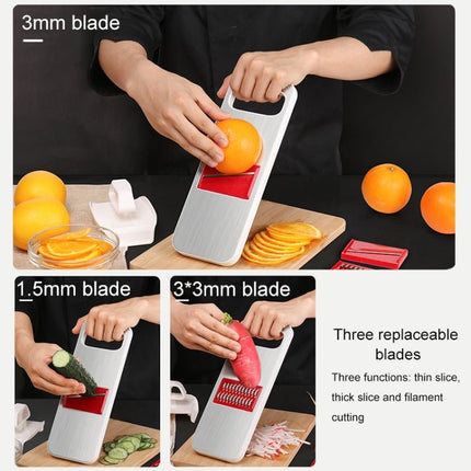C321 Multifunctional Household Kitchen Stainless Steel Vegetables Cutter Potato Grater - DealBuddy