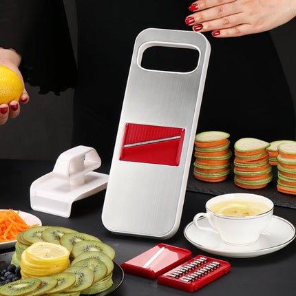C321 Multifunctional Household Kitchen Stainless Steel Vegetables Cutter Potato Grater - DealBuddy