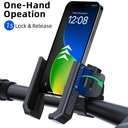 Carbon Fiber Texture Bicycle Non - slip Scooter Phone Holder - DealBuddy
