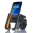 Carbon Fiber Texture Bicycle Non - slip Scooter Phone Holder - DealBuddy