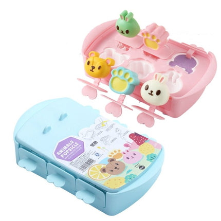 Cartoon Home Homemade Popsicle Mold Silicone Ice Cream Mold Children DIY Ice Box - DealBuddy