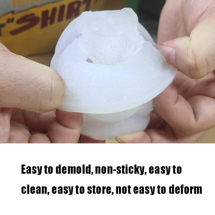 Cartoon Milk Tea Coffee Bear Ice Cube Silicone Mold Aromatherapy Candle Plaster Epoxy Mold - DealBuddy