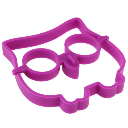 Cartoon Owl Shape Egg Frying Ring Mold Silicone Egg Fried Mould Omelette Mold - DealBuddy
