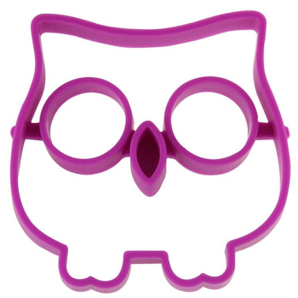 Cartoon Owl Shape Egg Frying Ring Mold Silicone Egg Fried Mould Omelette Mold - DealBuddy
