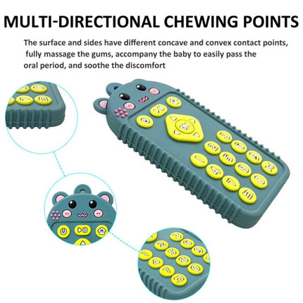 Cartoon Reomte Baby Teething Toys Silicone Baby Teether for Newborn Toddlers Infants - DealBuddy