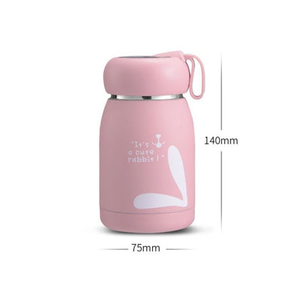 Cartoon Thermos Mug Intelligent Temperature Measurement Color Change Display Temperature Water Cup Couple Children Student Cup - DealBuddy